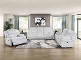 Goodland Gray Double Reclining Loveseat w/ Center Console - Ornate Home