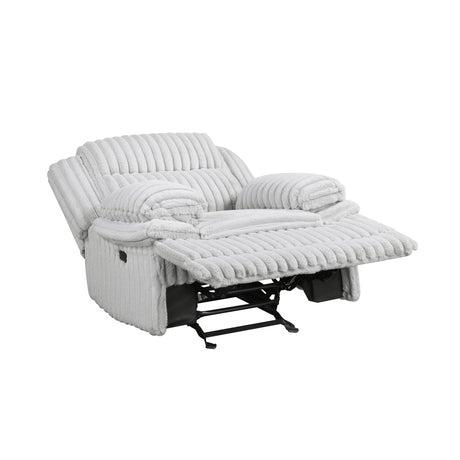 Goodland Gray Glider Reclining Chair - Ornate Home