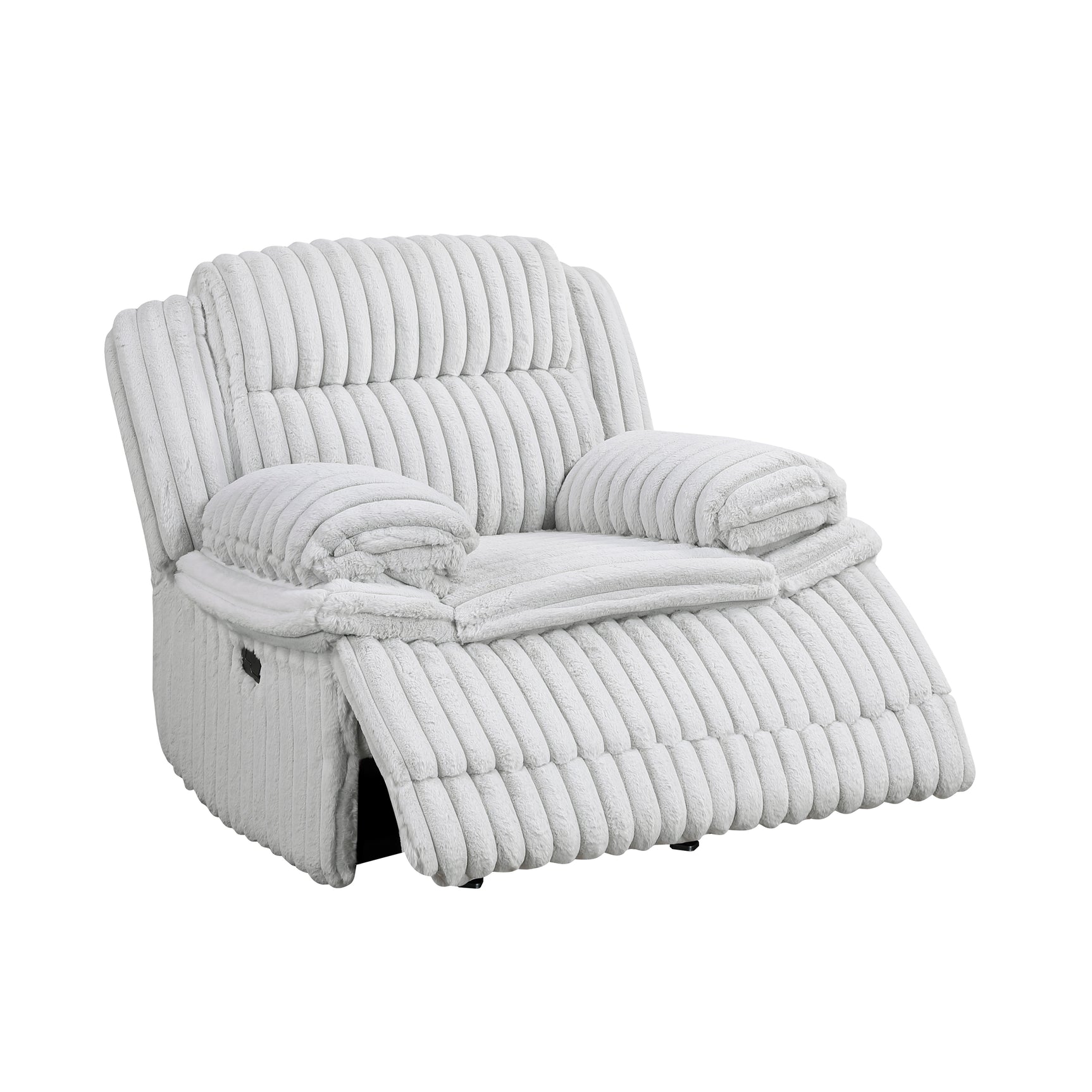 Goodland Gray Glider Reclining Chair - Ornate Home