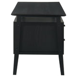 Goodson Black 64-inch 4-Drawer Double Pedestal Computer Desk - Ornate Home