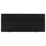Goodson Black 64-inch 4-Drawer Double Pedestal Computer Desk - Ornate Home