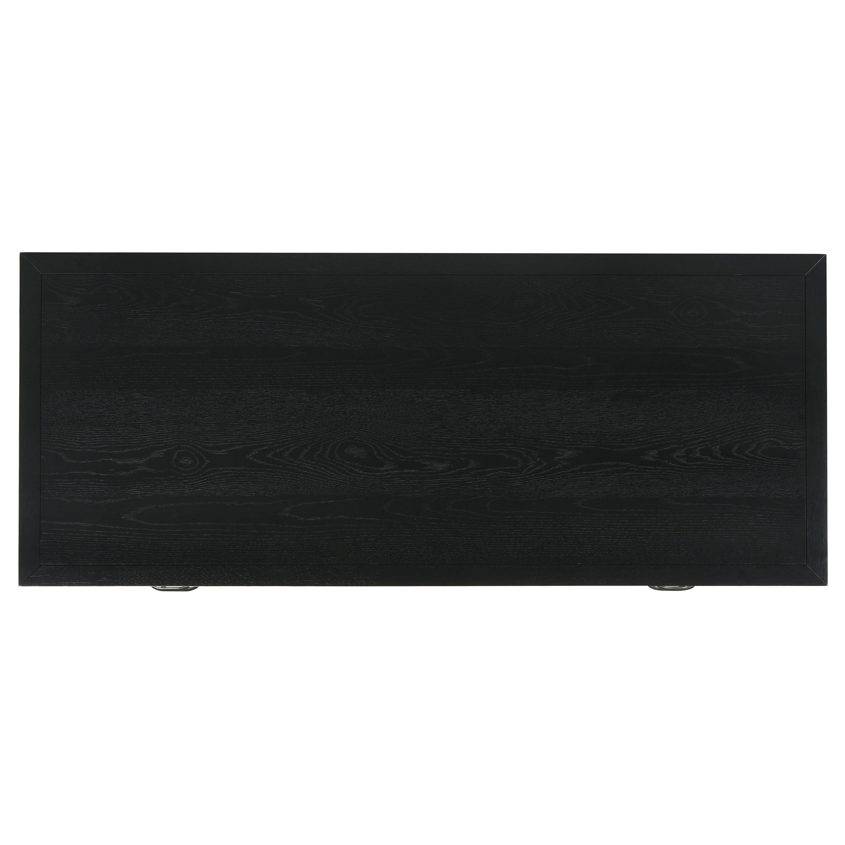 Goodson Black 64-inch 4-Drawer Double Pedestal Computer Desk - Ornate Home