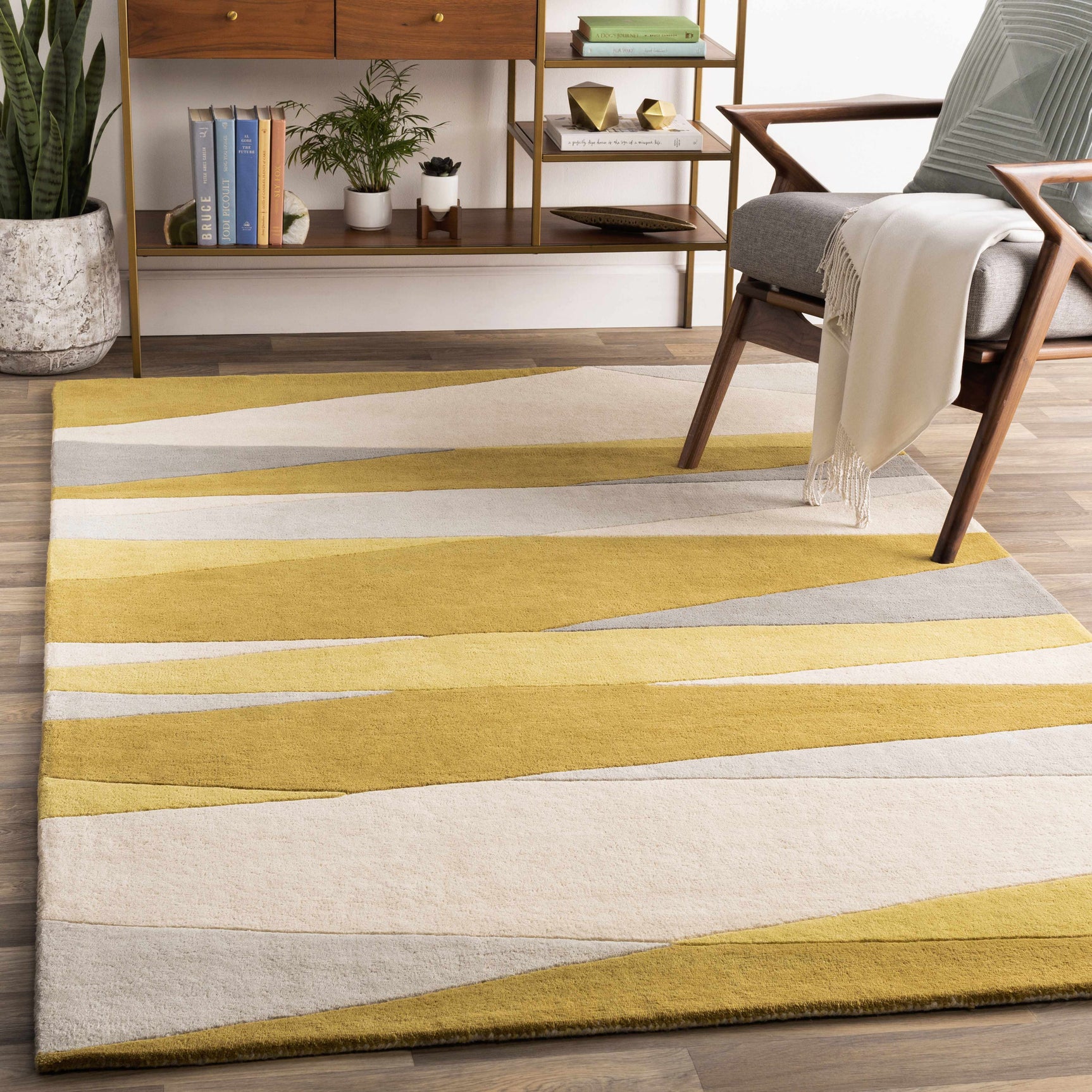 Goodsprings Modern Wool Rug - Ornate Home