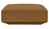 Goodwin Cognac Ottoman - Ornate Home
