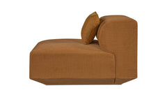 Goodwin Cognac Slipper Chair - Ornate Home