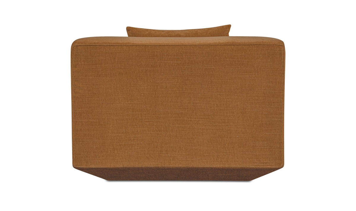 Goodwin Cognac Slipper Chair - Ornate Home