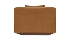 Goodwin Cognac Slipper Chair - Ornate Home