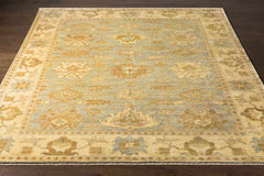 Goodyear 5x8 Mustard Premium Wool Rug - Clearance - Ornate Home