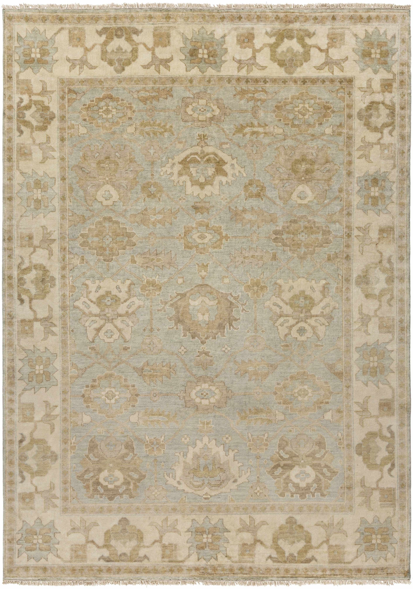 Goodyear 5x8 Mustard Premium Wool Rug - Clearance - Ornate Home