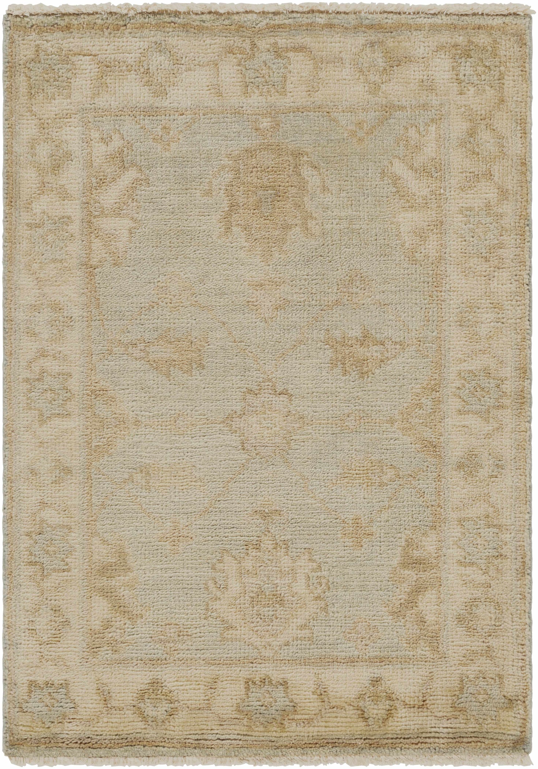 Goodyear 5x8 Mustard Premium Wool Rug - Clearance - Ornate Home