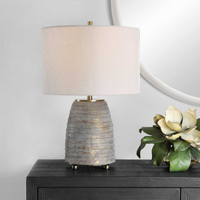 Gorda Bronze Ceramic Table Lamp - Ornate Home