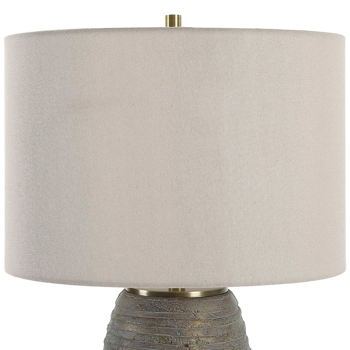 Gorda Bronze Ceramic Table Lamp - Ornate Home