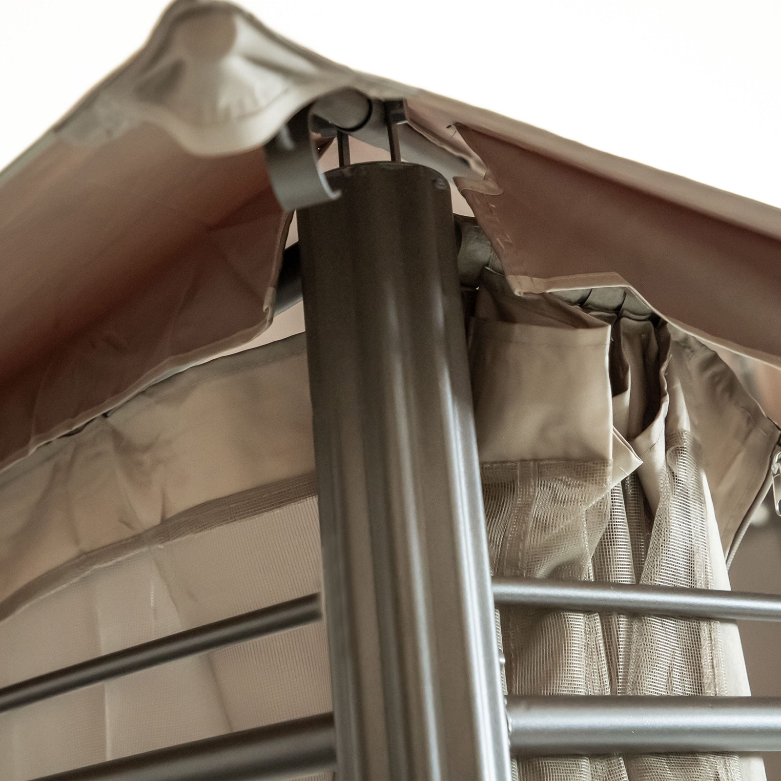 Gordola Brown Outdoor Canopy 13' X 10' - Ornate Home