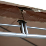 Gordola Brown Outdoor Canopy 13' X 10' - Ornate Home