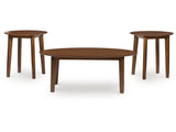 Gordonay Brown Occasional Table Set (Set of 3) (Online Special Price) - Ornate Home
