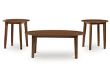 Gordonay Brown Occasional Table Set (Set of 3) - Ornate Home