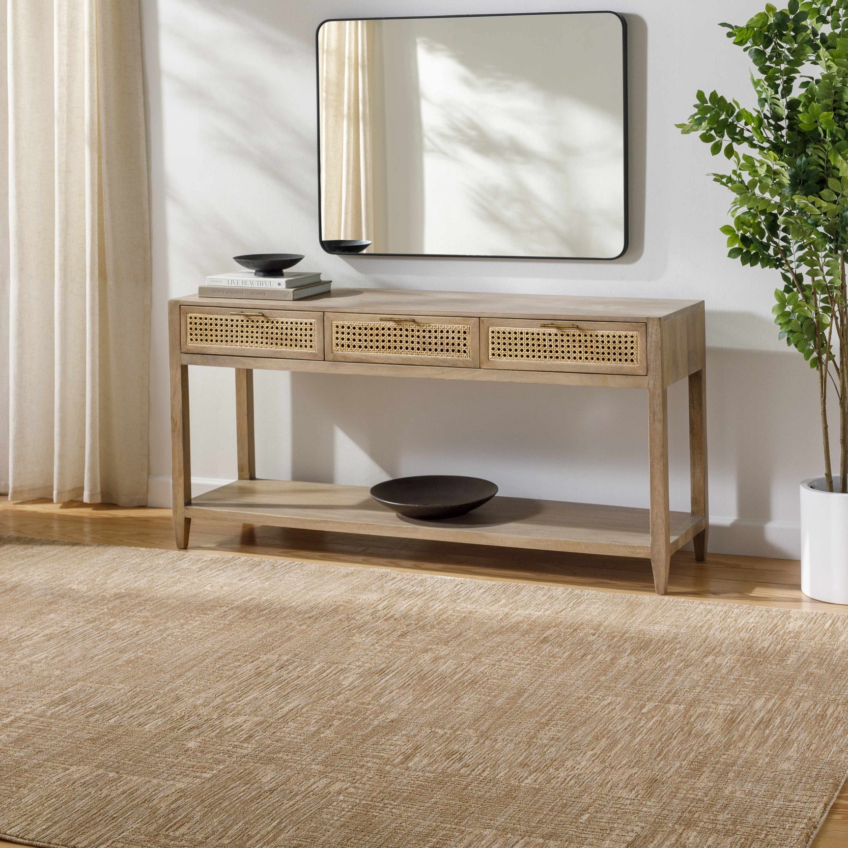 Goren Beige Area Rug - Ornate Home