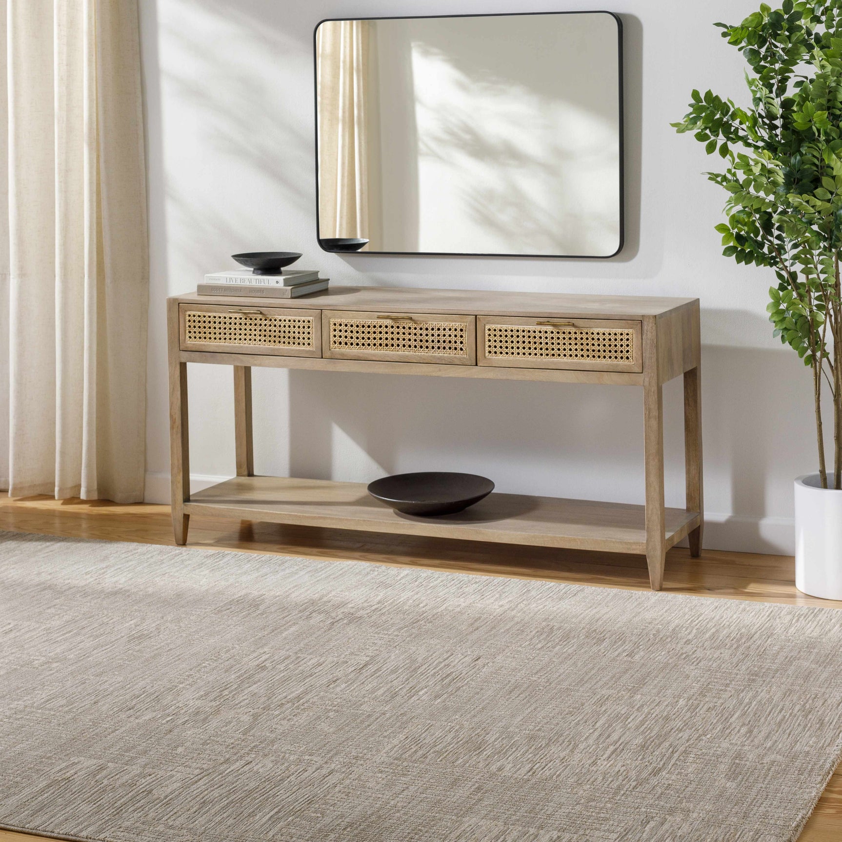 Goren Gray Area Rug - Ornate Home