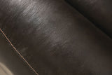 Gorgius Espresso Top Grain Leather Match Power Reclining Sofa & Loveseat - Ornate Home