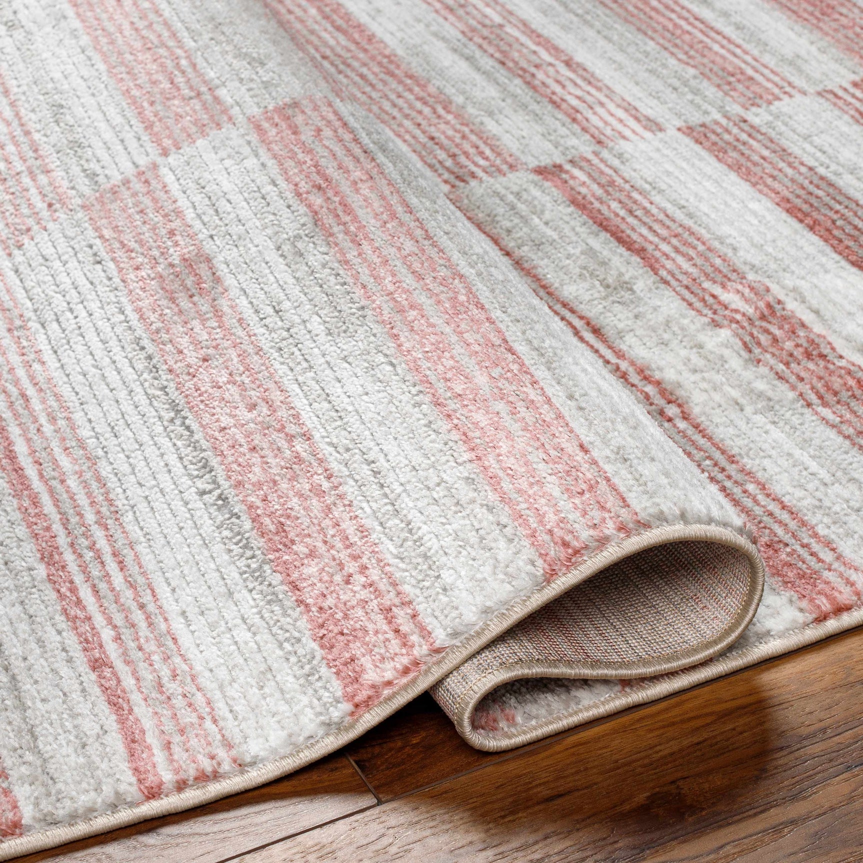 Gorou Pink Area Rug - Clearance - Ornate Home