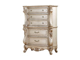Gorsedd Antique White Chest - Ornate Home