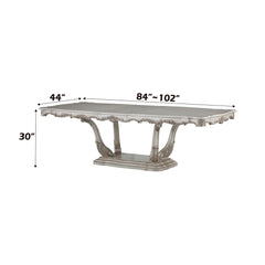 Gorsedd Antique White Dining Table - Ornate Home