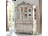 Gorsedd Antique White Hutch & Buffet - Ornate Home