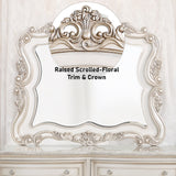 Gorsedd Antique White Mirror - Ornate Home