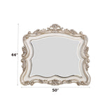 Gorsedd Antique White Mirror - Ornate Home