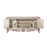 Gorsedd Antique White TV Stand - Ornate Home