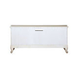 Gorsedd Antique White TV Stand - Ornate Home