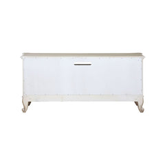 Gorsedd Antique White TV Stand - Ornate Home