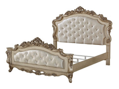 Gorsedd King Panel Bed in Antique White - Ornate Home