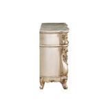 Gorsedd Marble & Antique White Dresser - Ornate Home
