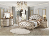 Gorsedd Queen Panel Bed in Antique White - Ornate Home