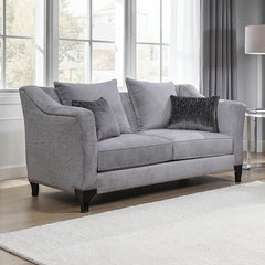 Goshen Light Gray Loveseat - Ornate Home