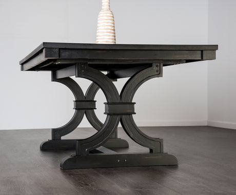 Gosport Black Dining Table - Ornate Home