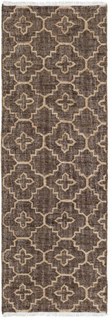 Gotebo Handcrafted Fringed Jute Carpet - Clearance - Ornate Home