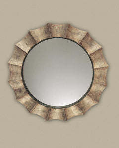 Gotham Antique Silver Mirror - Ornate Home
