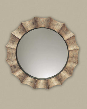 Gotham Antique Silver Mirror - Ornate Home