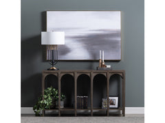Gotham Brown Console Table - Ornate Home