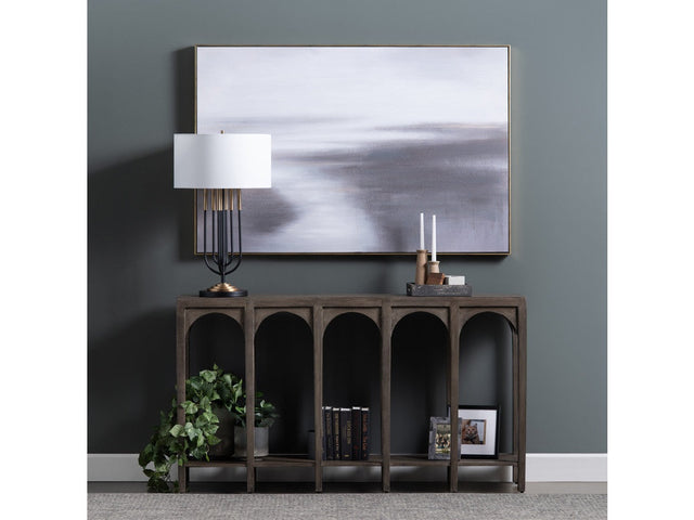 Gotham Brown Console Table - Ornate Home