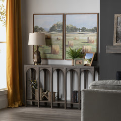 Gotham Brown Console Table - Ornate Home