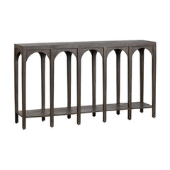 Gotham Brown Console Table - Ornate Home