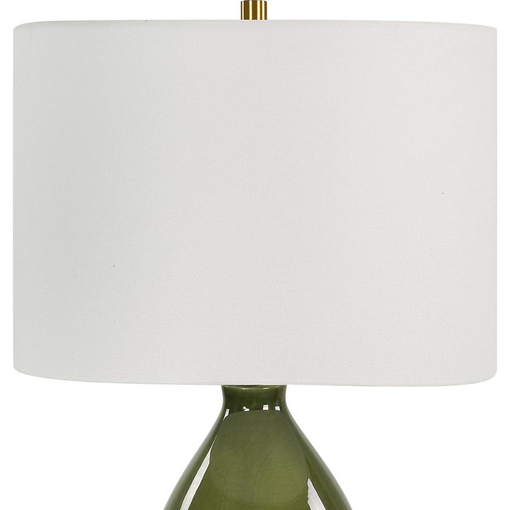 Gourd Green Table Lamp - Ornate Home