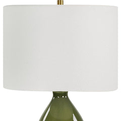Gourd Green Table Lamp - Ornate Home