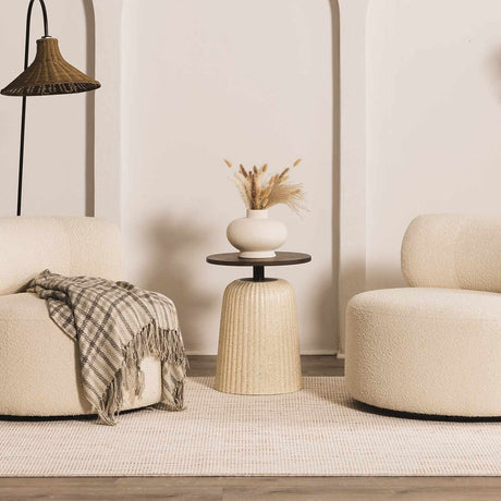 Gowan Beige Area Rug - Ornate Home