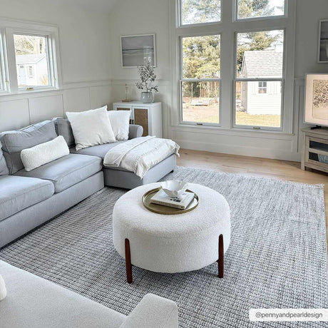 Gowan Cream Area Rug - Ornate Home