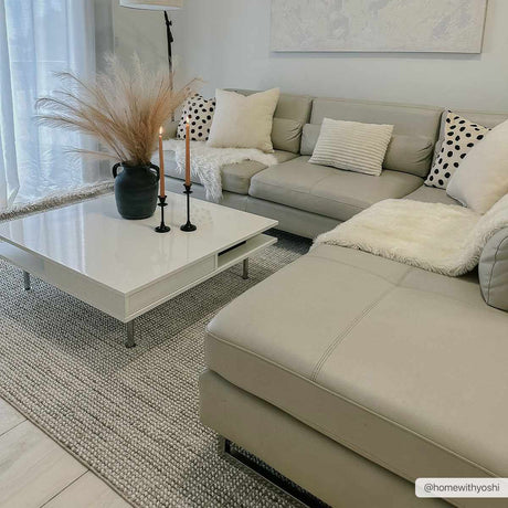 Gowan Cream Area Rug - Ornate Home