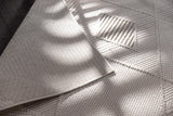 Goya Woven Non-Slip Cross-Hatch Geometric Motif Indoor Area Rug - Ornate Home